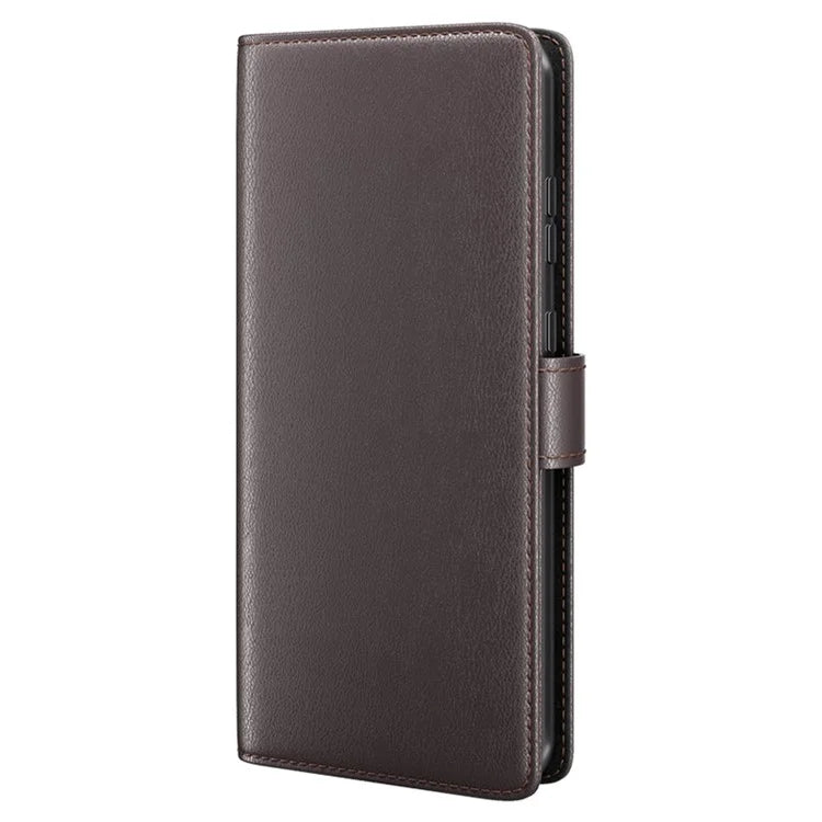 Premium Leather Wallet Case - Brown