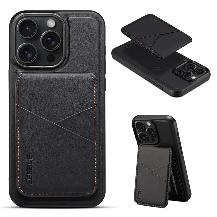 Capa Magnética com Suporte de Cartão para iPhone