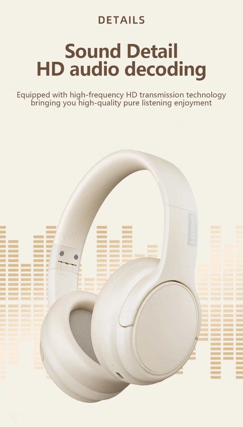 Lenovo TH20 Bluetooth 5.3 kabellose Kopfhörer
