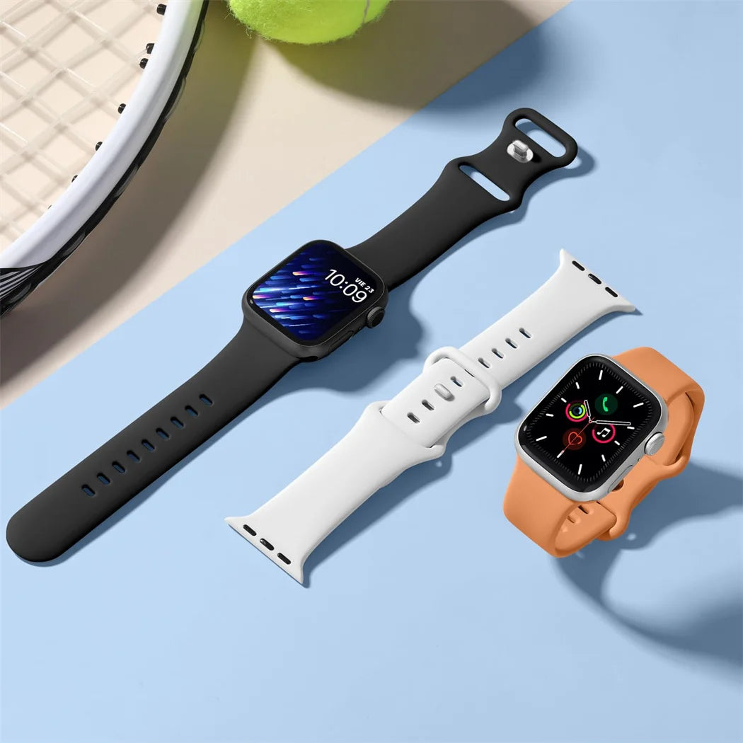 Bracelete em Silicone para Apple Watch