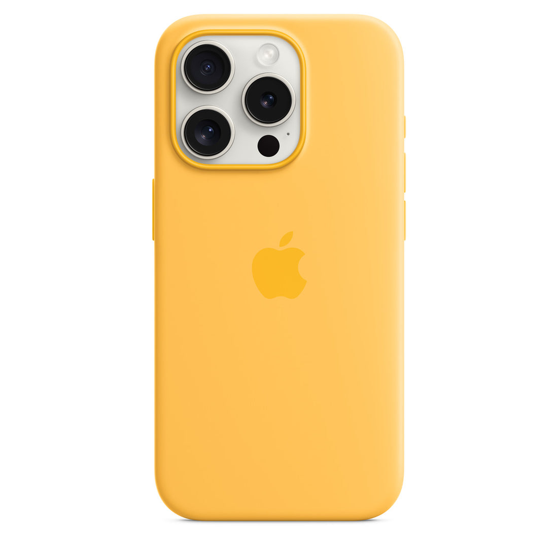 Capa de Silicone com Magsafe - Amarelo