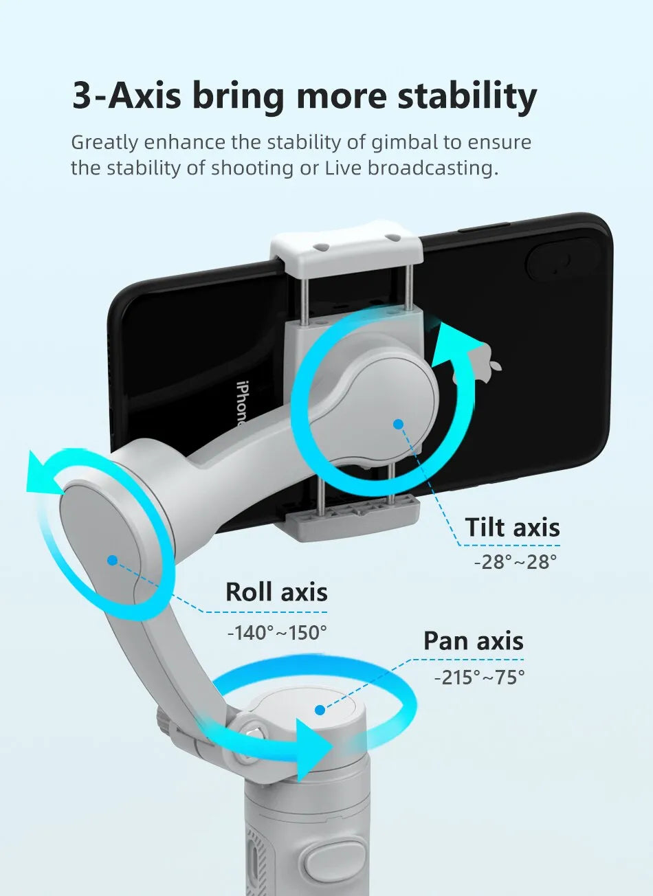 SteadyFlow - Stabilisateur de téléphone portable