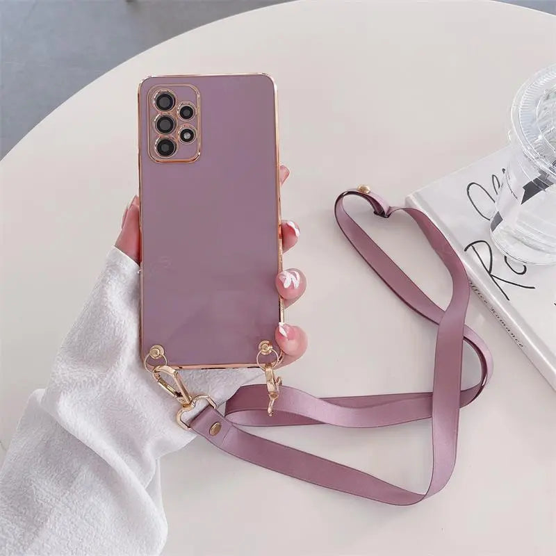 Cover with Strap for Oppo