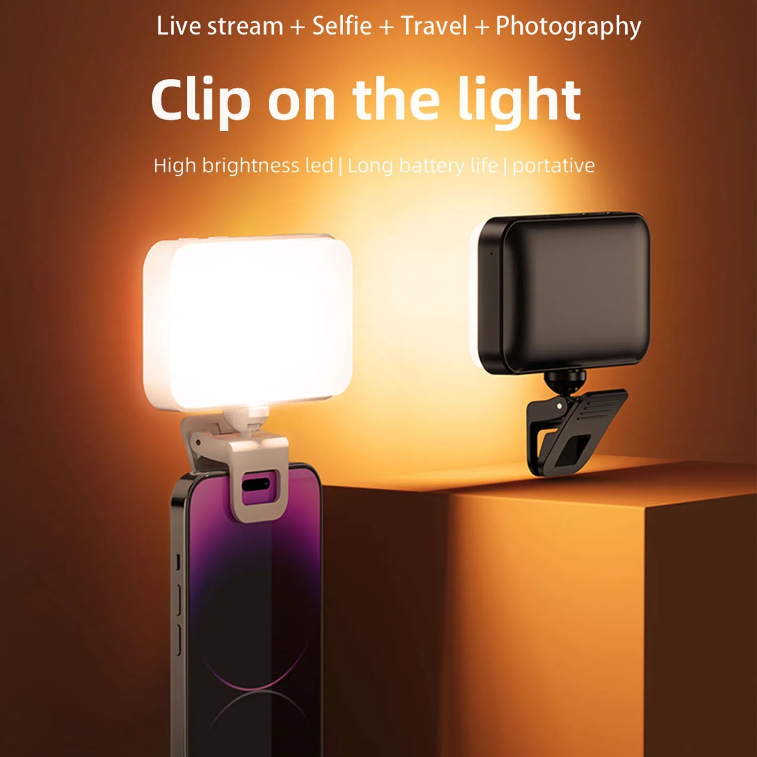 CLIP - Anillo de luz LED