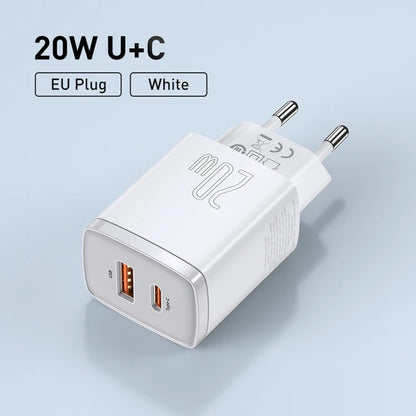 Mini-USB-Ladegerät, Schnellladung, 20 W