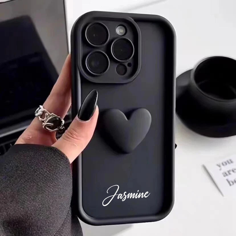 Funda personalizada Corazón 3D