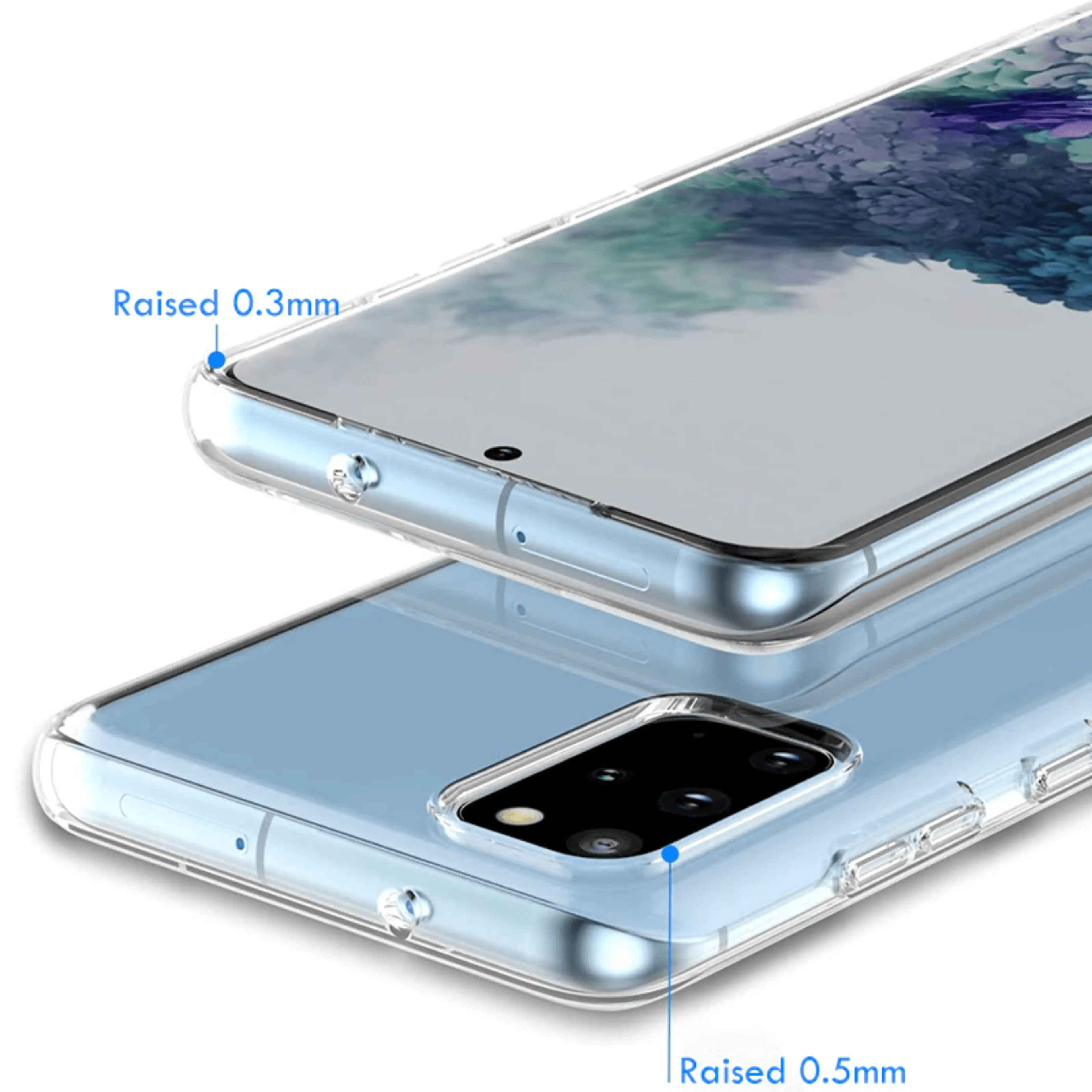 Clear TPU Capas de Telemóvel