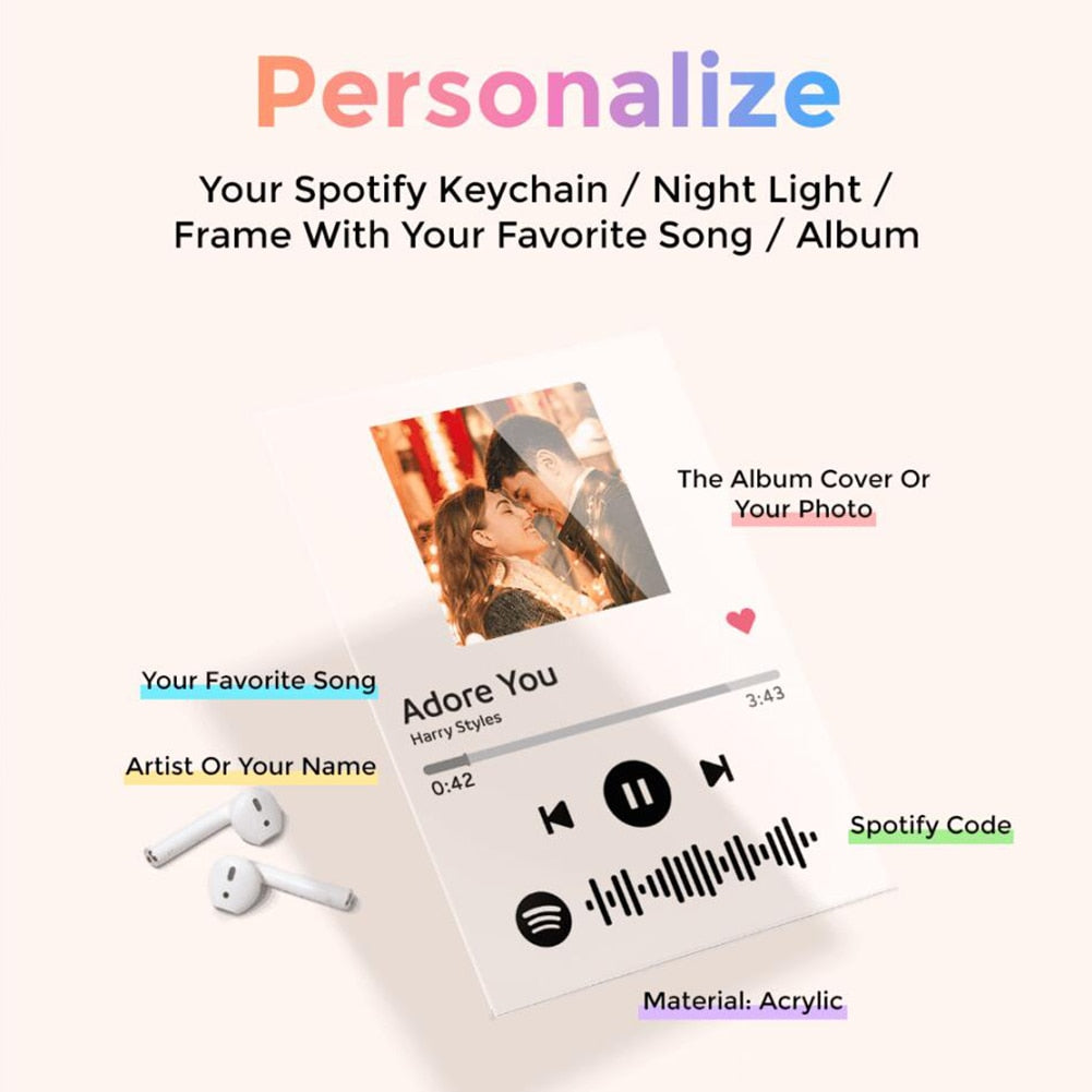 Spotify Keychain - Capas & Acessórios