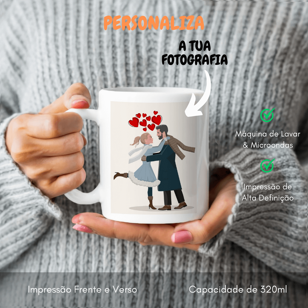 Caneca Personalizada com Fotografia - Caneca Personalizada, Capas &amp; Acessórios