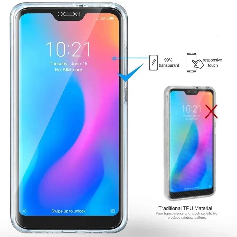 Capa 360º Transparente - Xiaomi - Capas de Telemóvel, Capas &amp; Acessórios