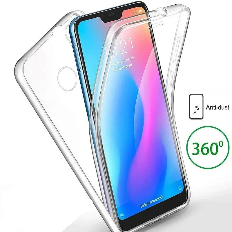 Capa 360º Transparente - Xiaomi - Capas de Telemóvel, Capas & Acessórios